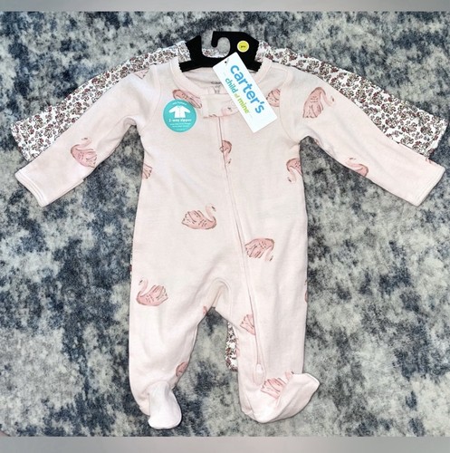 Carters footie one piece set - one,