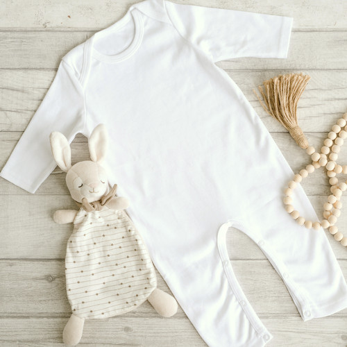 Baby unisex plain white - baby,